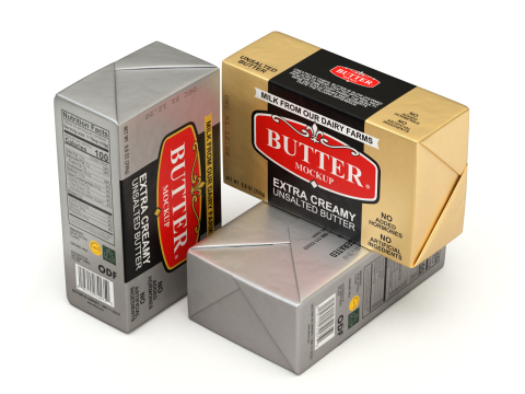 Butter pack 3Dモデル