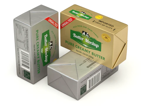Butter pack 3D Model