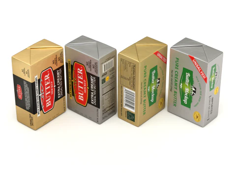 Butter pack 3D Model