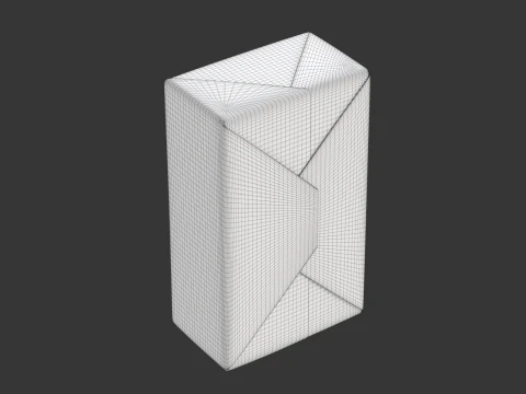 Butter pack 3D Model