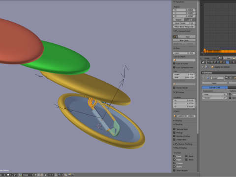 Vote Badge Model 3D