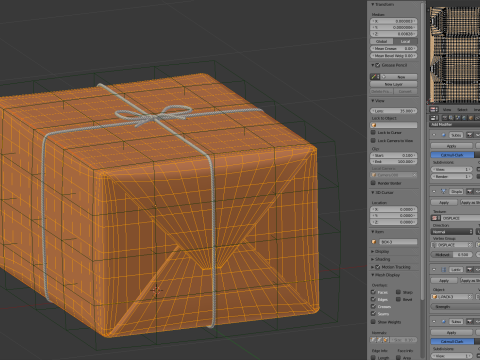 Warehouse Trolley With Wrapped Parcel 3D मॉडल
