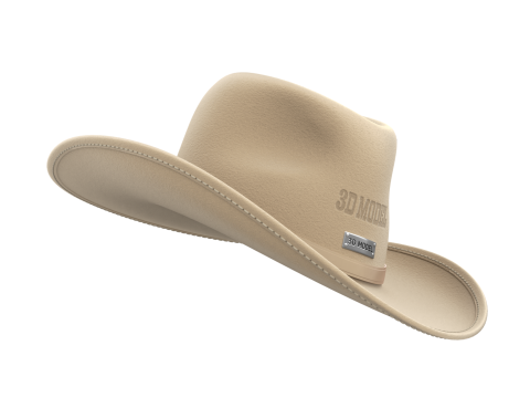 Cowboy Hat 3D 模型