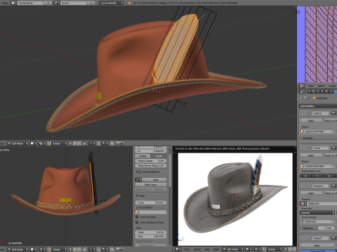 Cowboy Hat 3D 模型