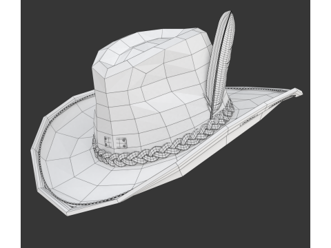 Cowboy Hat 3D 模型