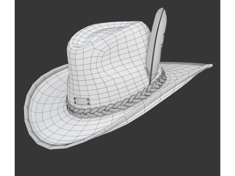 Cowboy Hat 3D 模型