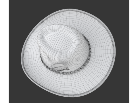 Cowboy Hat 3D 模型
