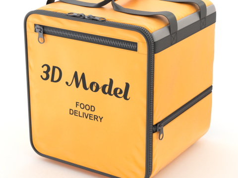 Food Delivery Bag 3D Model