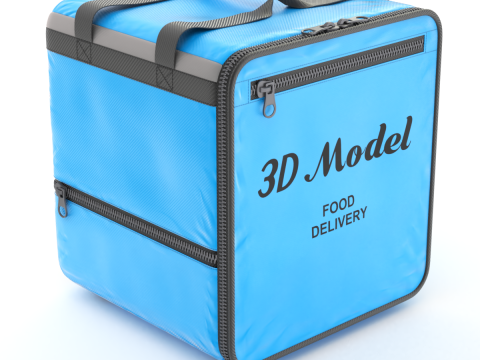 Food Delivery Bag 3D Model