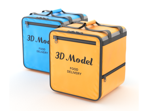 Food Delivery Bag 3D Model