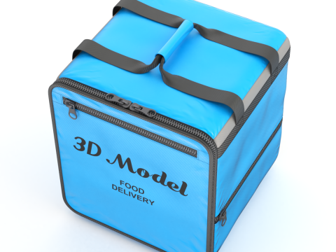 Food Delivery Bag 3D Model