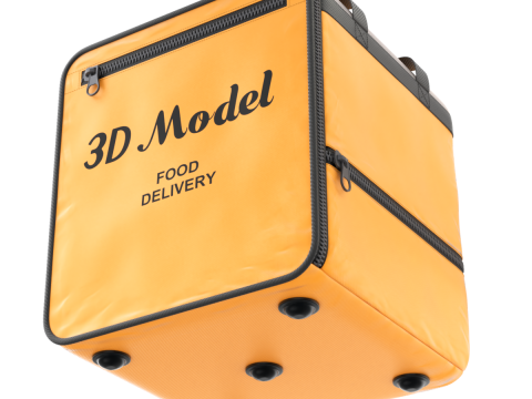 Food Delivery Bag 3D Model