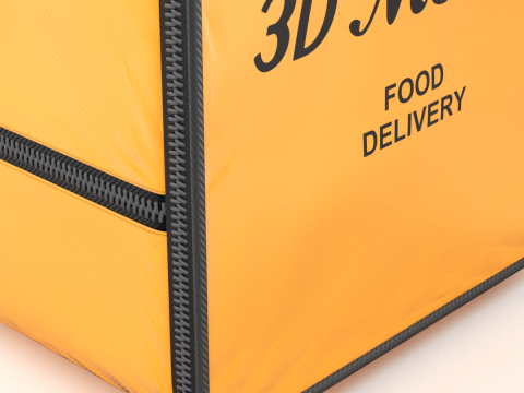 Food Delivery Bag 3D Model