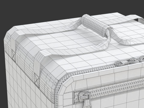 Food Delivery Bag 3D Model