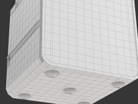 Food Delivery Bag 3D Model