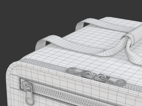 Food Delivery Bag 3D Model
