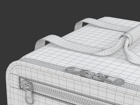 Food Delivery Bag 3D Model