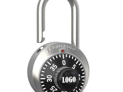 Combination Padlock Modèle 3D