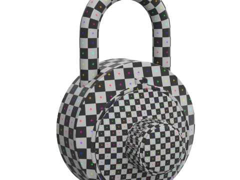 Combination Padlock Modèle 3D