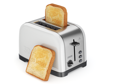 Toaster 3D-Modell