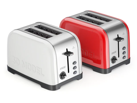 Toaster 3D Modell