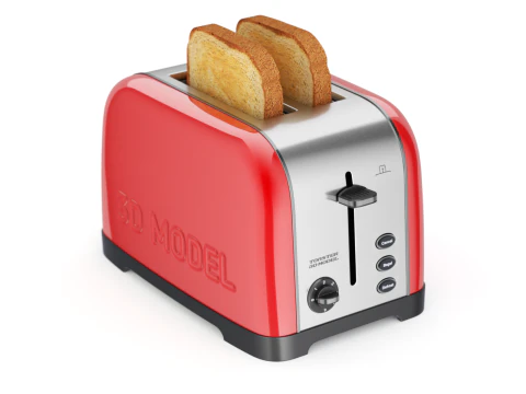 Toaster 3D Modell