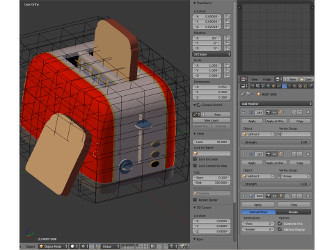 Toaster 3D Модель