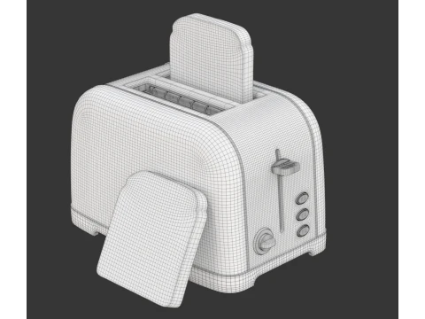 Toaster 3D Modell