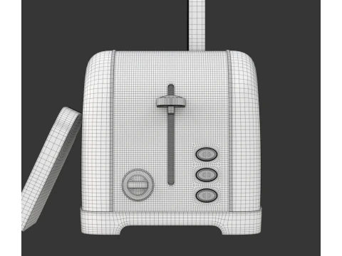 Toaster 3D Modell