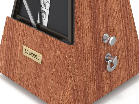 Animazione del metronomo Modello 3D