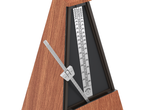 Metronome Animation 3D Model