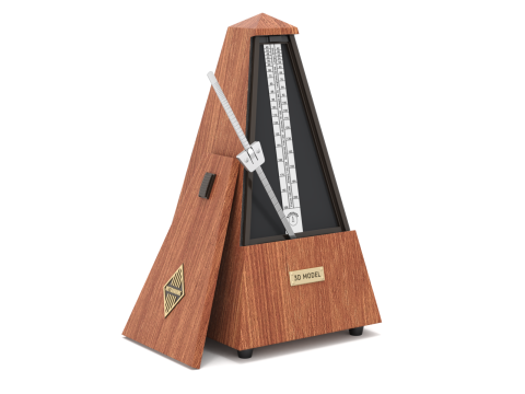Metronome Animation 3D Model