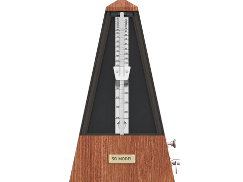 Animazione del metronomo Modello 3D