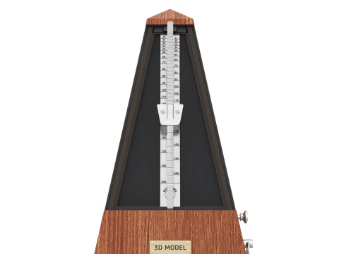 Animazione del metronomo Modello 3D