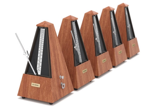 Metronome Animation 3D Model