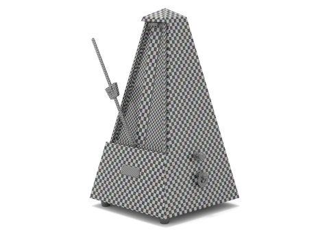 Metronome Animation 3D Model