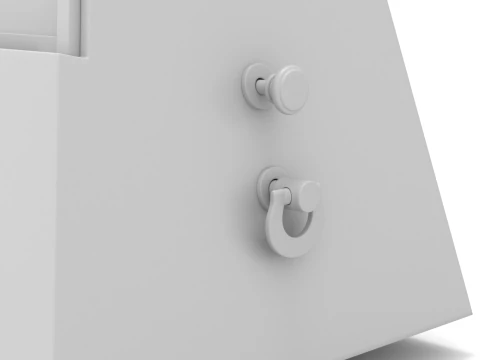 Animazione del metronomo Modello 3D