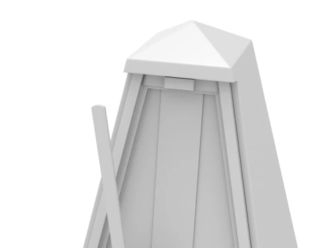 Animazione del metronomo Modello 3D