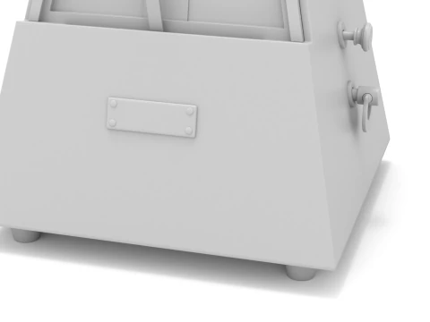 Animazione del metronomo Modello 3D