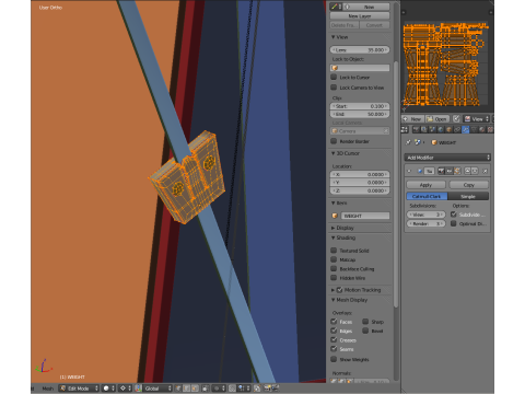Metronome Animation 3D Model