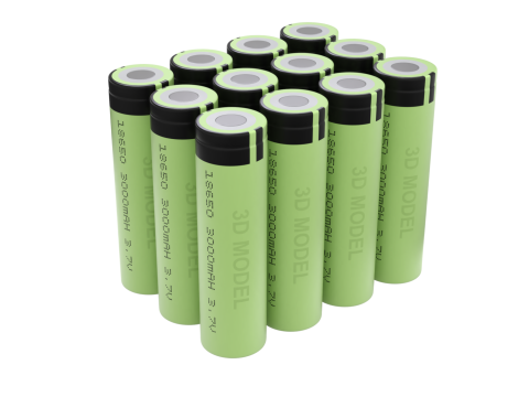 Customizable Battery Pack 3D Модель