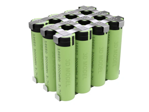 Customizable Battery Pack 3D Model