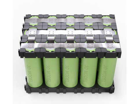 Customizable Battery Pack 3D Модель