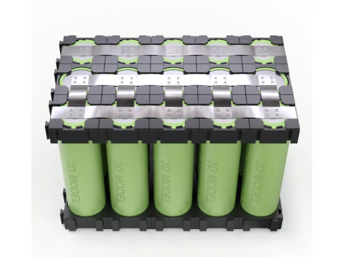 Customizable Battery Pack 3D Model