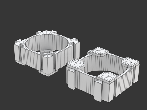 Customizable Battery Pack 3D Модель