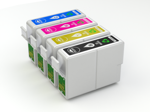 Cartridge Set 3D Модель