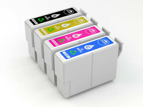 Cartridge Set 3D Модель
