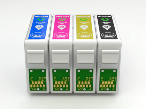 Conjunto de cartuchos Modelo 3D