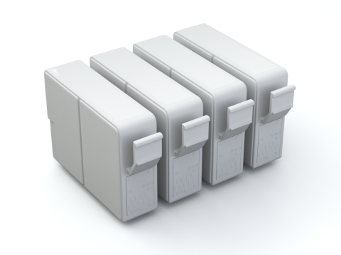 Cartridge Set 3D Модель