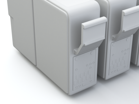 Cartridge Set 3D Модель